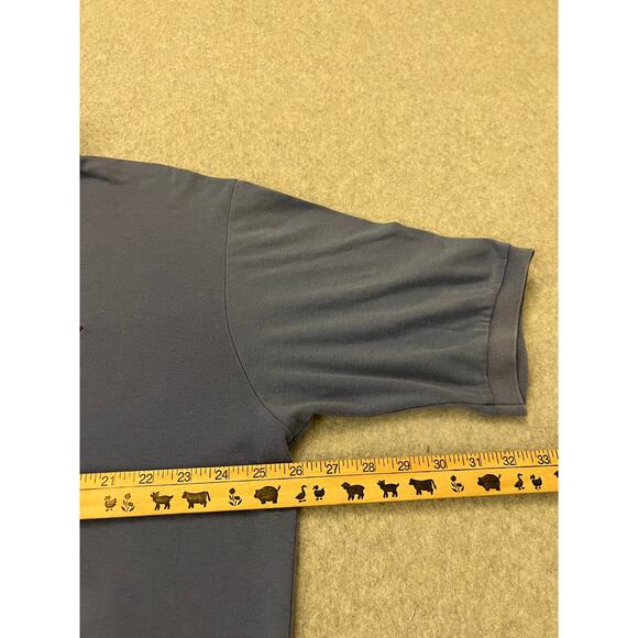 Polo Ralph Lauren Shirt Men's Large‎ Gray Golf Crest Logo Fine Cotton Polos - Picture 8 of 13